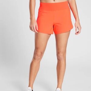 Athleta Run With It Short Size XS Orange